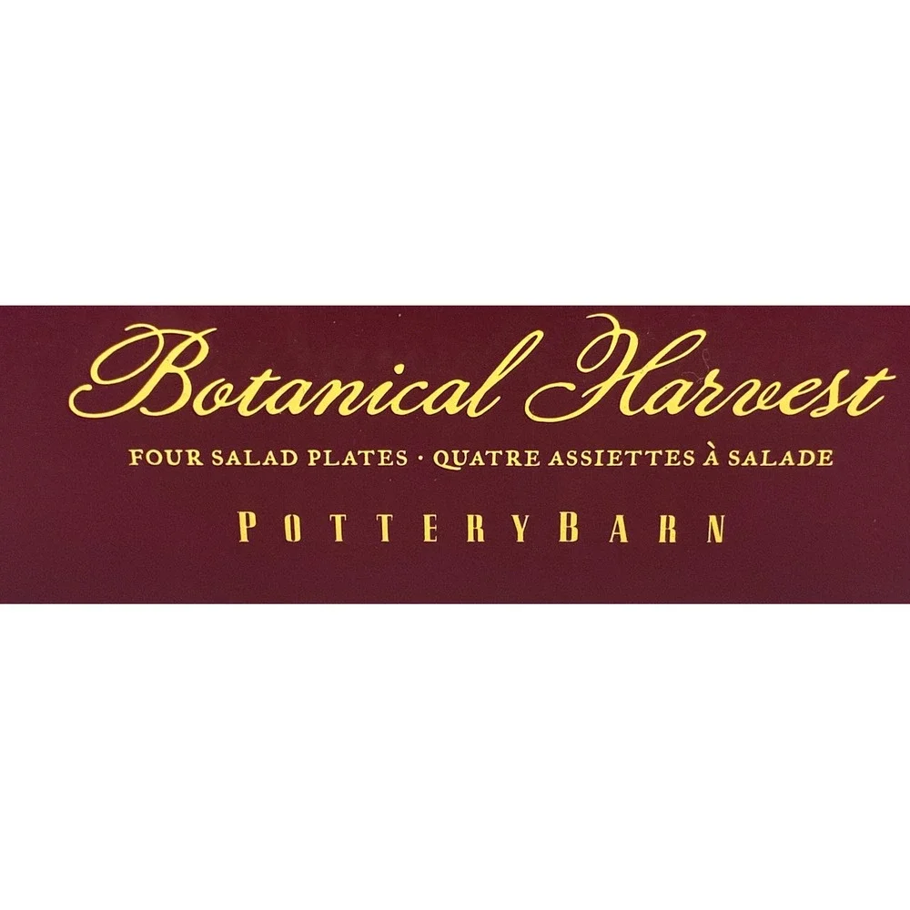 Pottery Barn Botanical Harvest 8.5